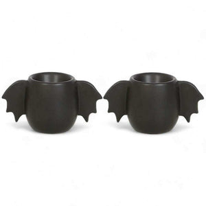 The Fashion Gift Shop: Bat Wing Egg Cup Set for Stylish Breakfast Serving by Spirit of equinox, Egg Cups