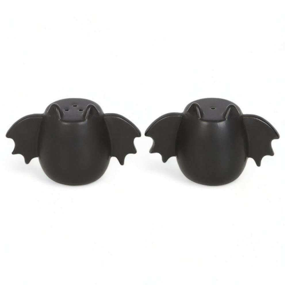 The Fashion Gift Shop: Bat Wing Salt and Pepper Shakers Unique Halloween Decor by Spirit of equinox, Cruet Sets