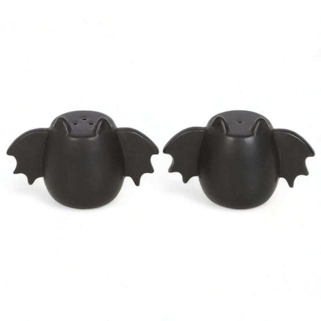 The Fashion Gift Shop: Bat Wing Salt and Pepper Shakers Unique Halloween Decor by Spirit of equinox, Cruet Sets