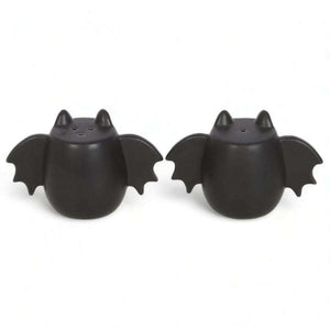 The Fashion Gift Shop: Bat Wing Salt and Pepper Shakers Unique Halloween Decor by Spirit of equinox, Cruet Sets