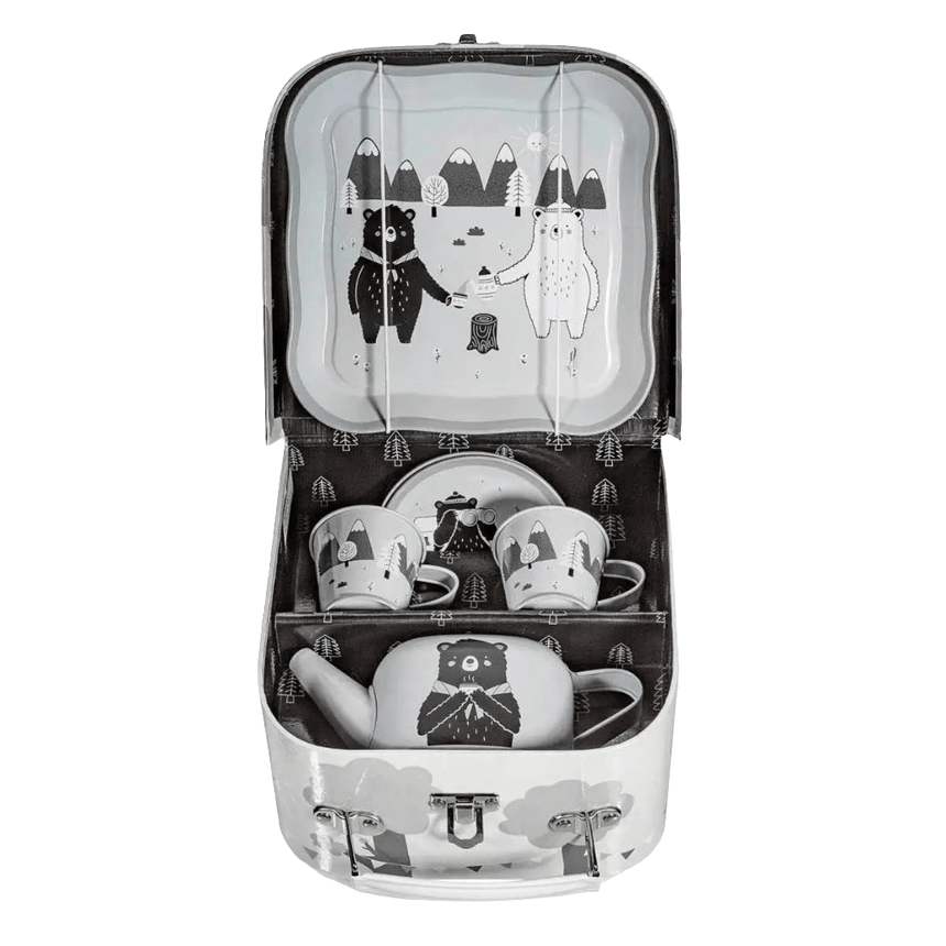 The Fashion Gift Shop: Bear Adventure Kids' Tea for Two Set by Sass and Belle, Children Tea Sets