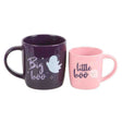 The Fashion Gift Shop: Big Boo Little Boo Family Ghost Halloween Mug Set 350ml 190ml by Spirit of equinox, Mugs and Cups