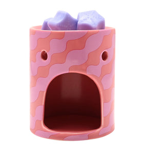 Studio Blom Pink Wax Melt Burner And Melts