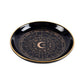 Black Astrology Wheel Trinket Jewellery Dish With Gold Details  Spirit of equinox  The Fashion Gift Shop .