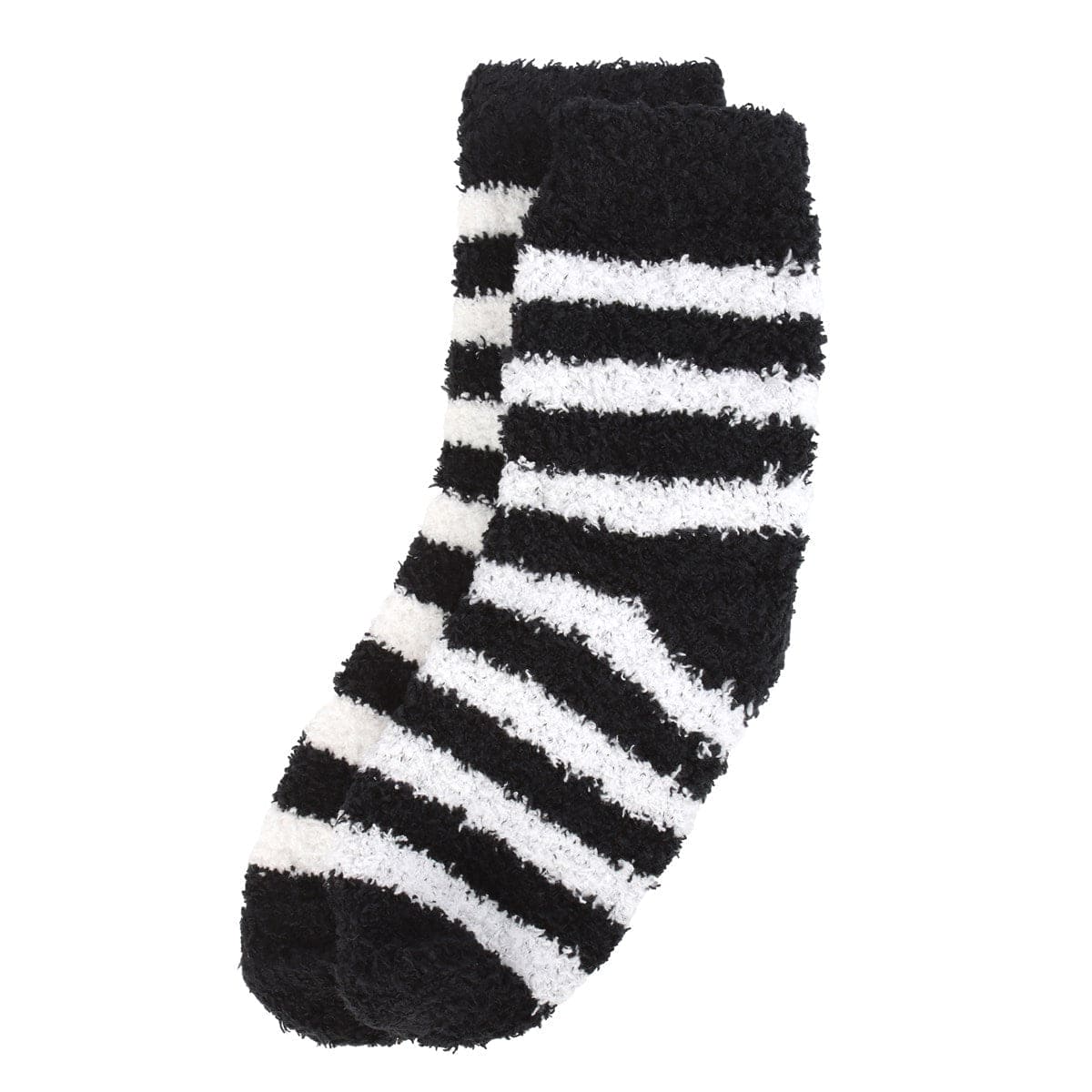 Black & White Striped Socks in Coffin Gift Box - Novelty Socks by Spirit of equinox