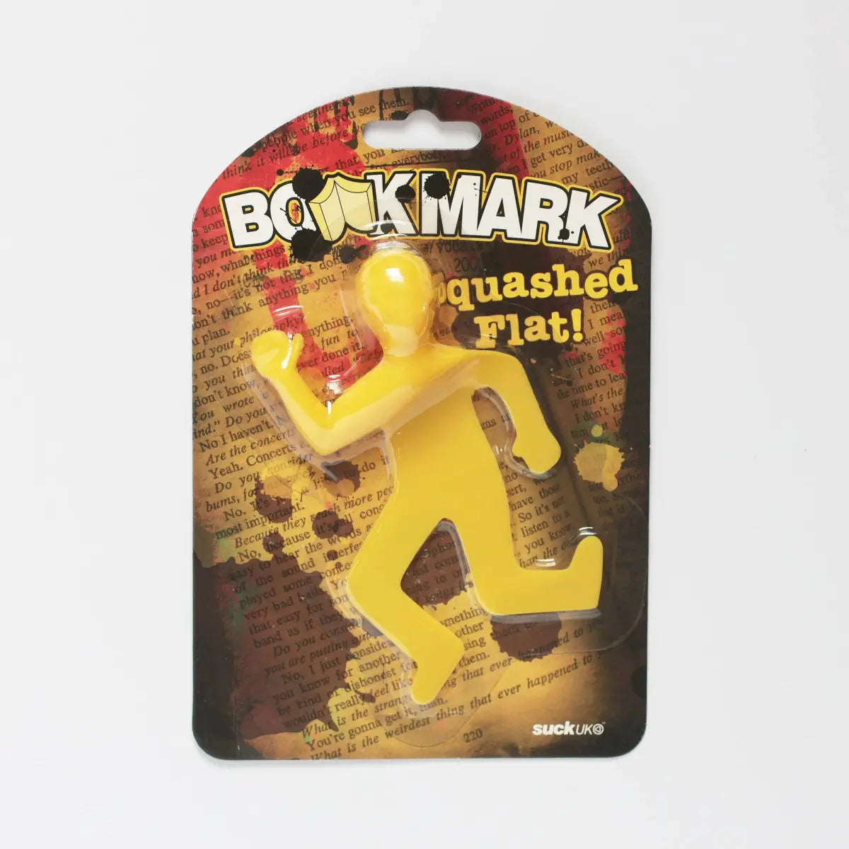 Book Mark, Yellow Silicone Rubber Squashed Bookmark  SuckUK  The Fashion Gift Shop .