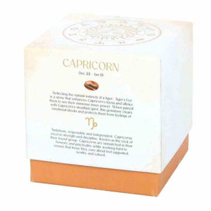 The Fashion Gift Shop: Capricorn Sandalwood & Jasmine Gemstone Zodiac Candle by Jones Home & Gifts, Candles