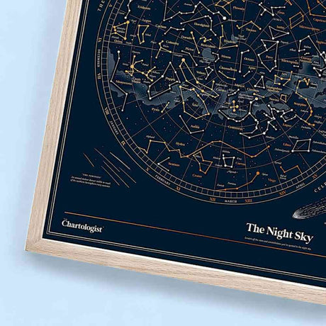 The Fashion Gift Shop: Chartologist - Night - Sky, Guide to Moon Phases, Scratch off Poster by SuckUK, Scratch Posters