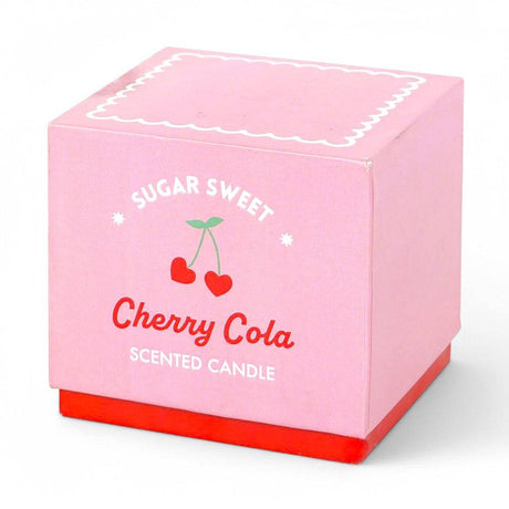 The Fashion Gift Shop: Cherry Cola Bliss: Sweet Fizzy Aroma Candle for Romantic Gifting by Jones Home & Gifts, Candles