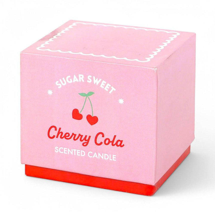 The Fashion Gift Shop: Cherry Cola Bliss: Sweet Fizzy Aroma Candle for Romantic Gifting by Jones Home & Gifts, Candles