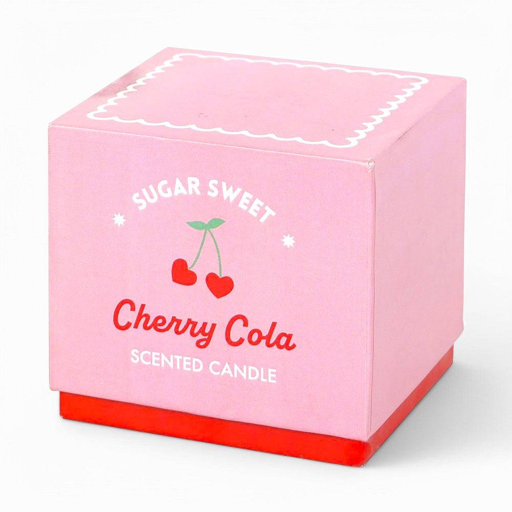 The Fashion Gift Shop: Cherry Cola Bliss: Sweet Fizzy Aroma Candle for Romantic Gifting by Jones Home & Gifts, Candles