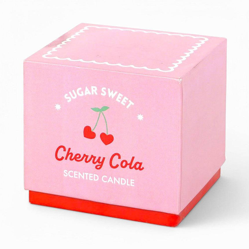The Fashion Gift Shop: Cherry Cola Bliss: Sweet Fizzy Aroma Candle for Romantic Gifting by Jones Home & Gifts, Candles