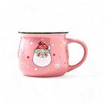 Christmas Cartoon Mugs 150ML Ceramic Hot Chocolate Cups  Fashion Accessories  The Fashion Gift Shop .