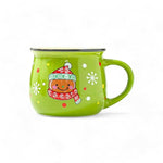 Christmas Cartoon Mugs 150ML Ceramic Hot Chocolate Cups  Fashion Accessories  The Fashion Gift Shop .