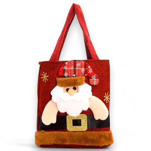 Christmas Felt Gift Bag, Candy Bag, Christmas Tote Bags - Christmas Tote Bags by Fashion Accessories