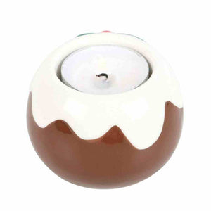 The Fashion Gift Shop: Christmas Pudding Tealight Candle Holder by Jones Home & Gifts, Tea Light Holder
