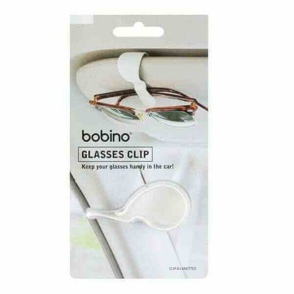 Bobino GLASSES CLIP package card with cream clip and cradle