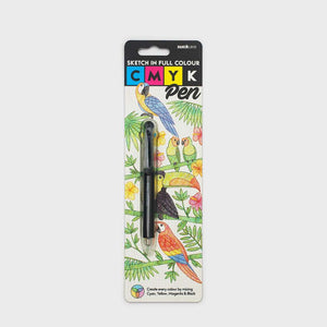 CMYK Make Full - Colour Art with This Ballpoint Pen - The Fashion Gift Shop by SuckUK