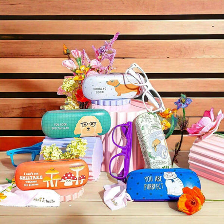 The Fashion Gift Shop: Cockapoo Glasses Case with Cleaning Cloth by Sass and Belle, Eyewear Cases & Holders