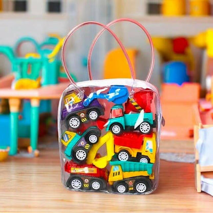 Construction Vehicles Pull-Back and Go Trucks and Diggers Toys Set of 6 🚧  Small Toys  The Fashion Gift Shop .