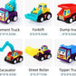 Construction Vehicles Pull-Back and Go Trucks and Diggers Toys Set of 6 🚧  Small Toys  The Fashion Gift Shop .