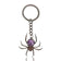 Spider Crystal Keyrings Black Obsidian Opal Amethyst Charm by Spirit of equinox