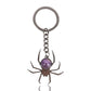 Crystal Spider Keyrings, Black Obsidian, Opal, and Amethyst - Bag Charms & Keyrings by Spirit of equinox