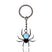 Spider Crystal Keyrings Black Obsidian Opal Amethyst Charm by Spirit of equinox