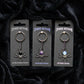 Crystal Spider Keyrings, Black Obsidian, Opal, and Amethyst  Spirit of equinox  The Fashion Gift Shop .