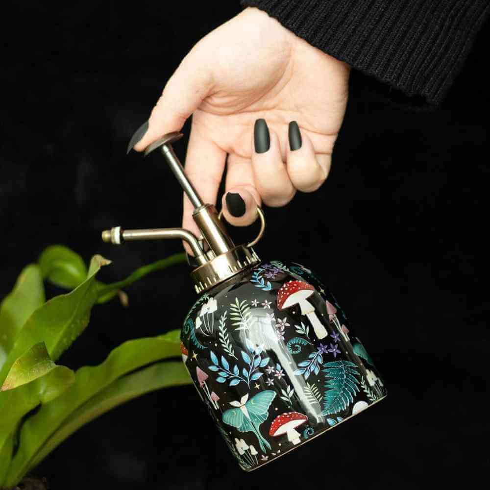 The Fashion Gift Shop: Dark Forest Print Ceramic Plant Mister by The Dark Forest, Plant Mister