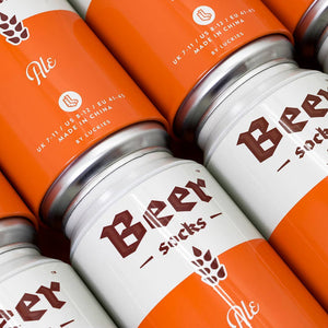 The Fashion Gift Shop: Luckies Originals - Beer Socks in a Can by SUCK UK, Novelty Socks