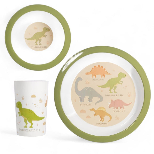 Desert Dino Kids Tableware Set - Tableware by Sass & Belle