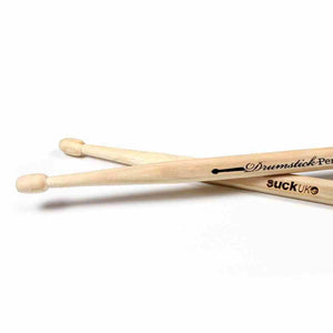 The Fashion Gift Shop: Drumstick Pens Set Of 2 Pens That Are Also Fun Drumsticks by SuckUK, Pen & Pencil Cases