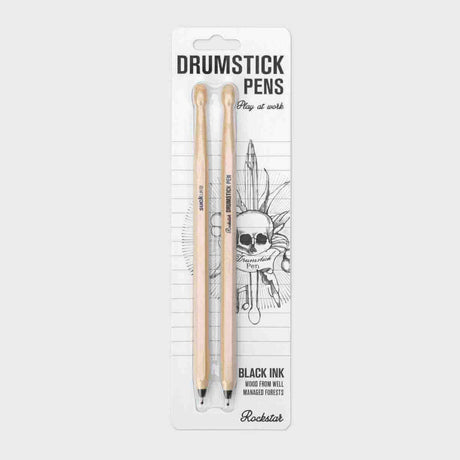 The Fashion Gift Shop: Drumstick Pens Set Of 2 Pens That Are Also Fun Drumsticks by SuckUK, Pen & Pencil Cases
