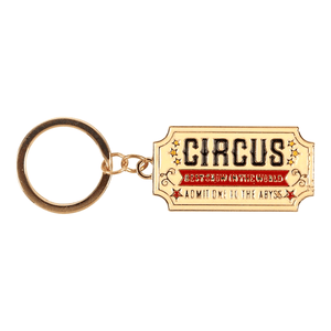 Admit One To The Abyss Ticket Keyring