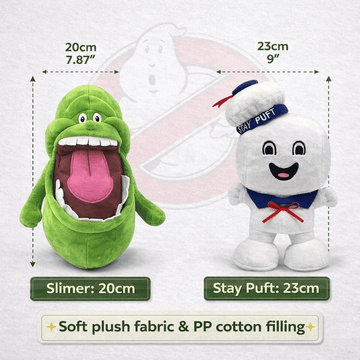 Ghostbusters Plush Toys | Slimer & Stay Puft Soft Toys – The
