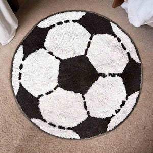The Fashion Gift Shop: Football Shaped Bedroom Rug ⚽ by Sass and Belle, Bedroom Rugs