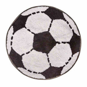 The Fashion Gift Shop: Football Shaped Bedroom Rug ⚽ by Sass and Belle, Bedroom Rugs