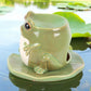 Frog Shaped Oil Burner and Wax Melter on Lily Pad - Oil Burner & Wax Melters by Jones Home & Gifts