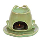 Frog Shaped Oil Burner and Wax Melter on Lily Pad - Oil Burner & Wax Melters by Jones Home & Gifts