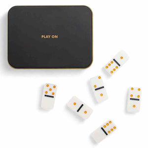 The Fashion Gift Shop: Play On, Iron and Glory Mini Travel Domino Set for Fun Games by Iron and Glory, Games & Puzzles