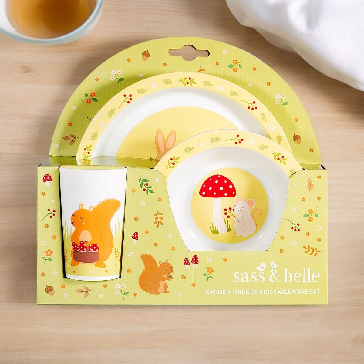 Garden Friends Kids Tableware Set - Tableware by Sass & Belle