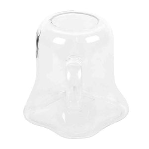 The Fashion Gift Shop: Ghost Shaped Glass Clear Mug for Halloween Season Fun by Spirit of equinox, Mugs and Cups
