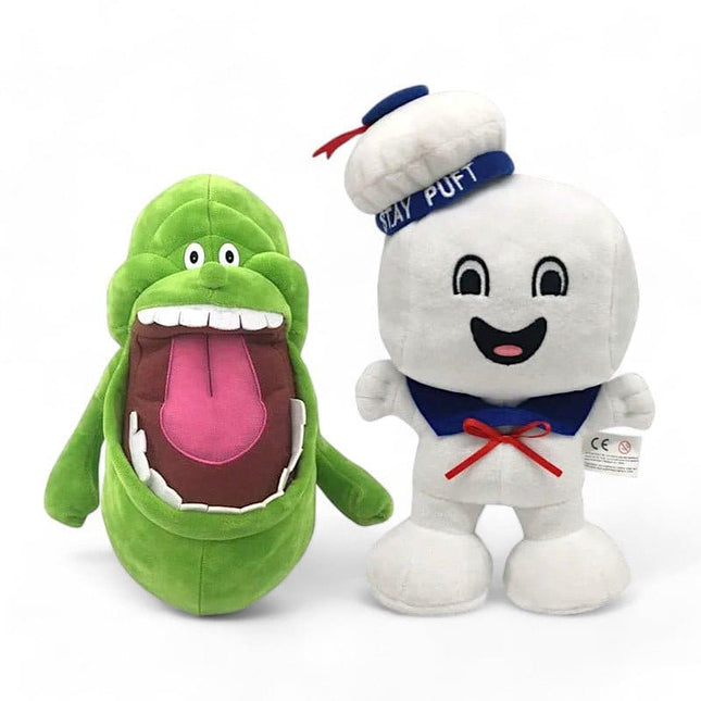 Ghostbusters Slimer, Stay Puft Marshmallow Man Plush Soft Toys - Plush Toys by Fashion Accessories