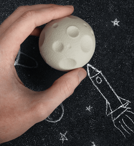 The Fashion Gift Shop: Giant celestial Lunar Moon Rubber Eraser Stationery by SuckUK, Eraser