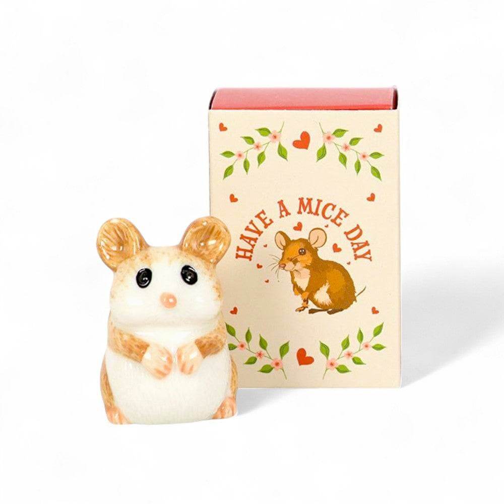 The Fashion Gift Shop: Glass Apples and Mouse in a Matchbox, Token Gifts for Teachers, Friends ideal Keepsake by Jones Home & Gifts, Token Gifts