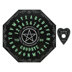 The Fashion Gift Shop: Glow in the Dark Octagon Spirit Board for Fun Gatherings by Spirit of equinox, Octagonal Spirit Boards