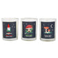 Gnome Sweet Gnome Winter Scented Candles, Winter Berry, Spiced Apple, Vanilla Spice.