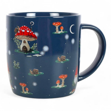 The Fashion Gift Shop: Gnome Sweet Gnome - Toadstool, Mushroom and a Charming Snail Mugs by Jones Home & Gifts, Mugs and Cups