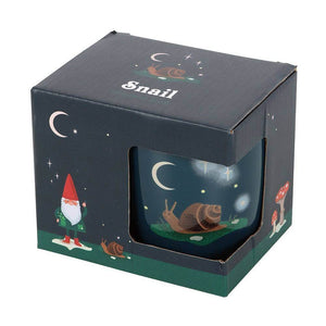 The Fashion Gift Shop: Gnome Sweet Gnome - Toadstool, Mushroom and a Charming Snail Mugs by Jones Home & Gifts, Mugs and Cups